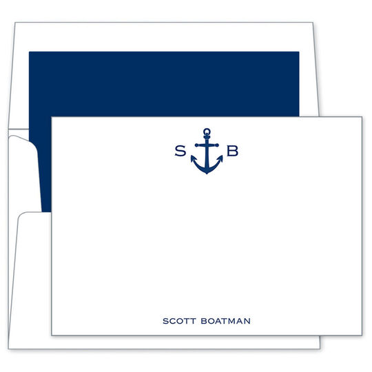 Anchor Flat Note Cards